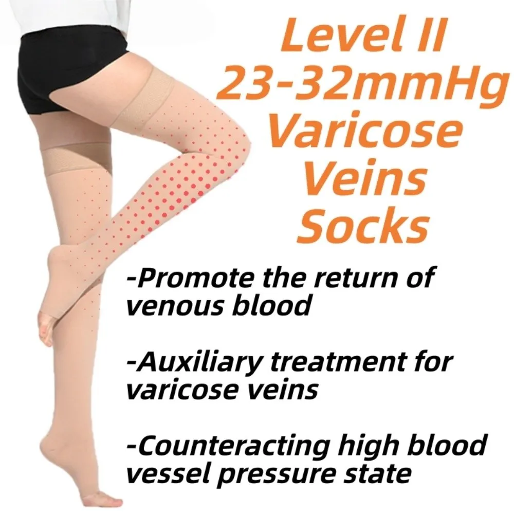 Knee High Pressure Level 2 Varicose Veins Socks Circulation Athletic Recovery 23-32mmHg Compression Socks Elastic Black
Knee High Pressure Level 2 Varicose Veins Socks Circulation Athletic Recovery 23-32mmHg Compression Socks Elastic Black