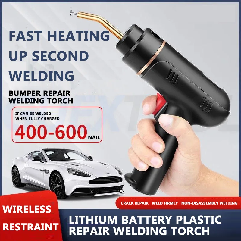 Cordless Plastic Welder 5000mAh Hot Stapler Car Bumper Repair Welding Machine USB Rechargeable Plastic Welder Repair Tools
Cordless Plastic Welder 5000mAh Hot Stapler Car Bumper Repair Welding Machine USB Rechargeable Plastic Welder Repair Tools