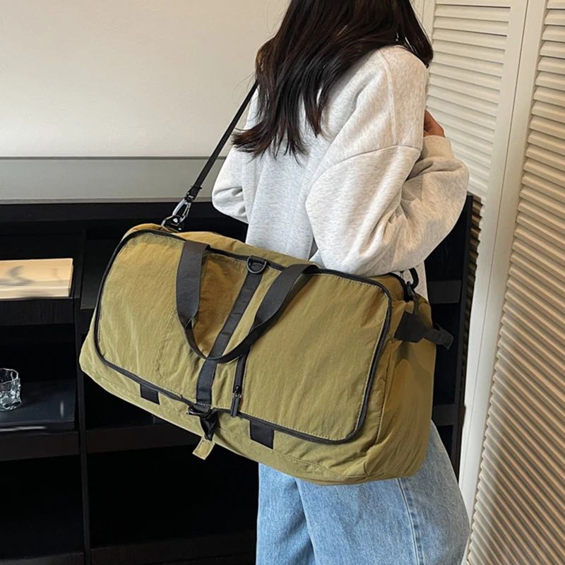 Женская сумка через плечо, большая вместительная дорожная сумка-тоут для фитнеса, тренажерного зала, сумки на плечо для тренировок на открытом воздухе, кемпинга, спортивный рюкзак на слинге
Женская сумка через плечо, большая вместительная дорожная сумка-тоут для фитнеса, тренажерного зала, сумки на плечо для тренировок на открытом воздухе, кемпинга, спортивный рюкзак на слинге