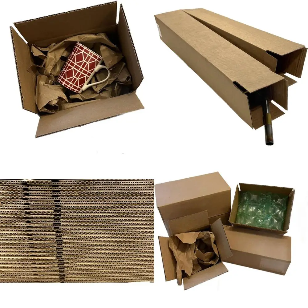 24-Pack 4x4x24 Inch Cardboard Shipping Boxes for Mailing and Packing
24-Pack 4x4x24 Inch Cardboard Shipping Boxes for Mailing and Packing