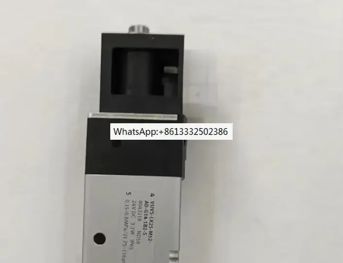 Original VUVS-L25-M52-MD-G14-F8-1C1 575511 VUVS-L25-M52-MD-G14-F8 575509 Solenoid Valve
Original VUVS-L25-M52-MD-G14-F8-1C1 575511 VUVS-L25-M52-MD-G14-F8 575509 Solenoid Valve