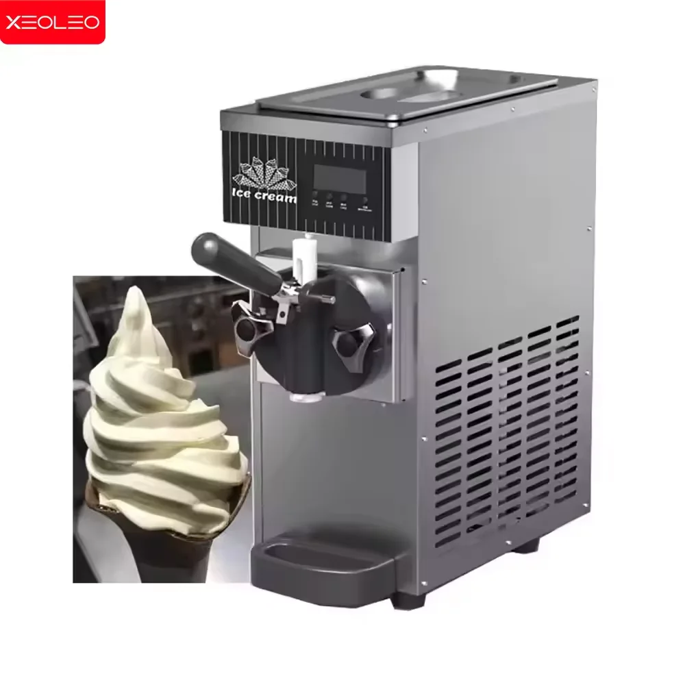 XEOLEO Commercial Soft Ice Cream Machine 750W Automatic Ice Cream Maker Machine 1 Flavor Soft Ice Machine stainless steel
XEOLEO Commercial Soft Ice Cream Machine 750W Automatic Ice Cream Maker Machine 1 Flavor Soft Ice Machine stainless steel