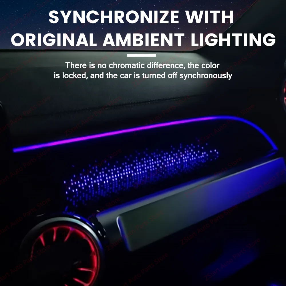 64 Colors Dashboard Decorative Co-pilot Starlight Ambient Light Trim Cover for Mercedes-Benz W247 X247 GLA Auto Interior LED
64 Colors Dashboard Decorative Co-pilot Starlight Ambient Light Trim Cover for Mercedes-Benz W247 X247 GLA Auto Interior LED