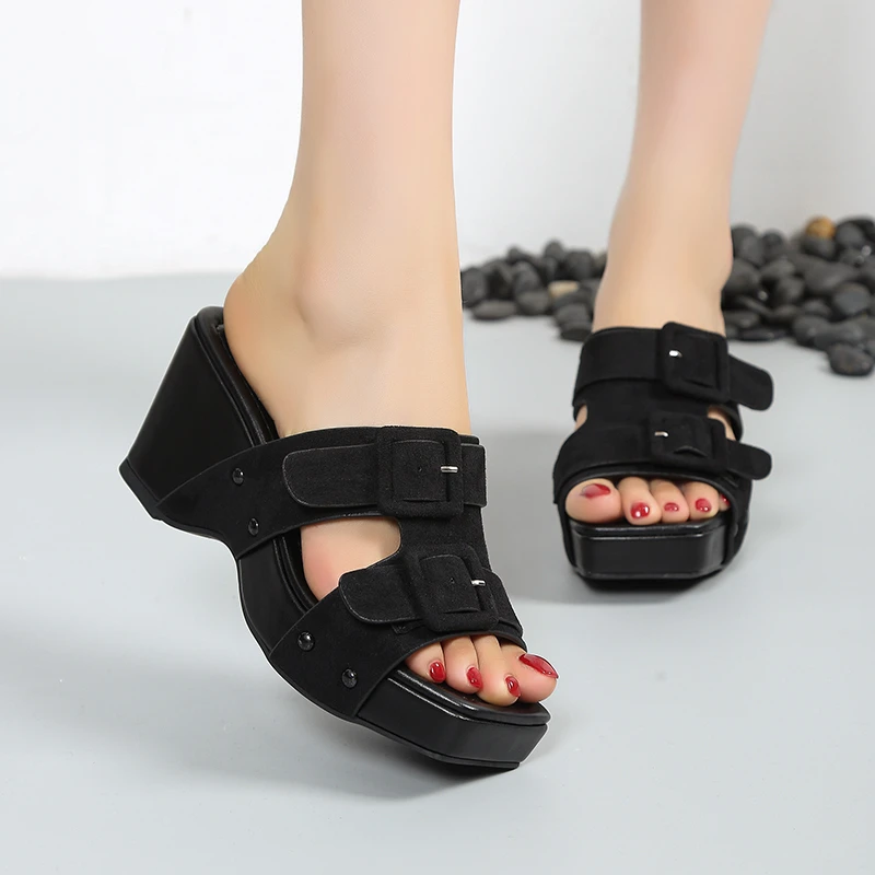 Women's Sandals 2025 Summer Shoes Sandalias De Mujer Casual Heels Slippers Summer Sandals Women Indoor Outdoor Footwear Female
Women's Sandals 2025 Summer Shoes Sandalias De Mujer Casual Heels Slippers Summer Sandals Women Indoor Outdoor Footwear Female