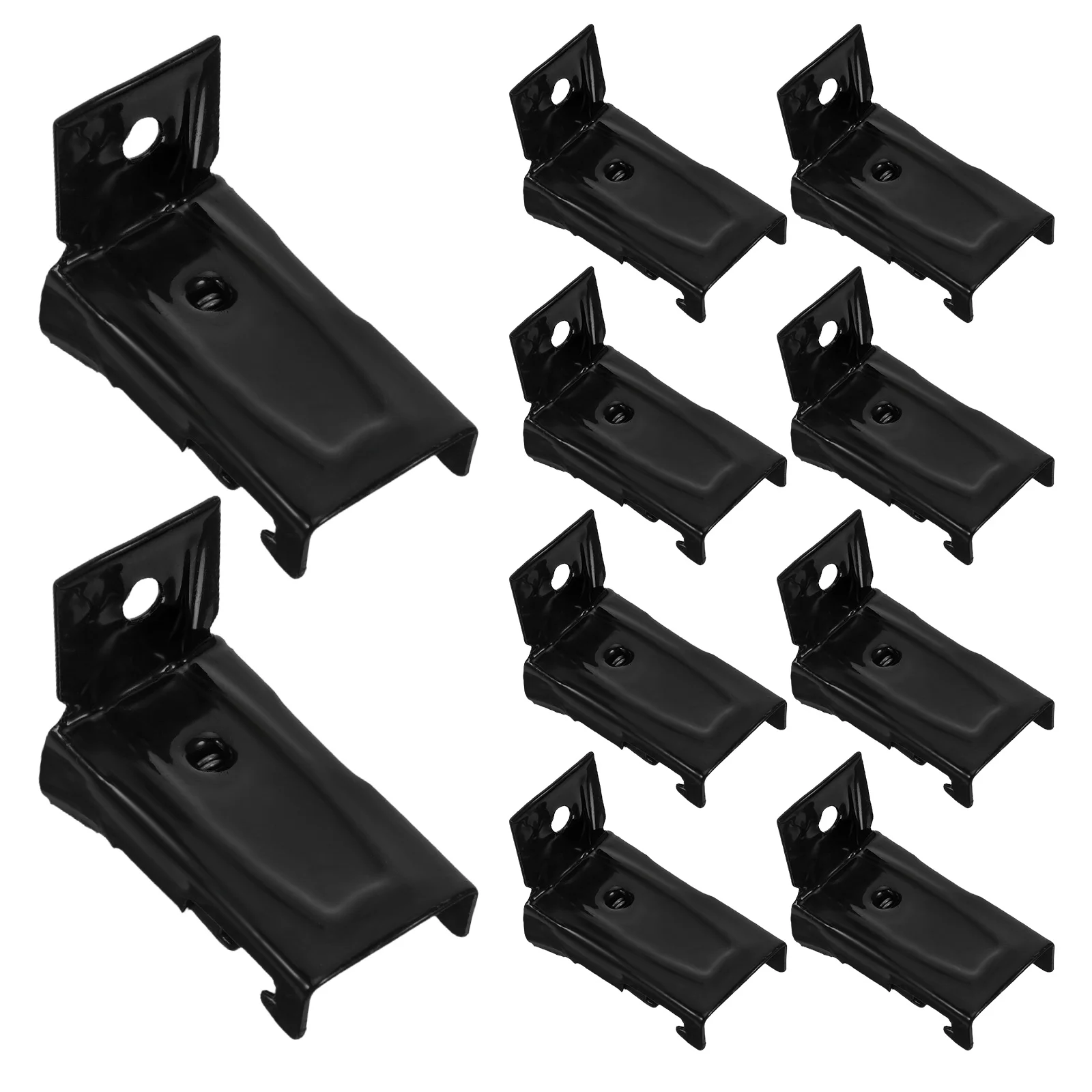 10pcs Curtain Track Mounting Brackets Flexible Wall Ceiling Mount For Heavy Drapery Rail Support Stable Installation No Tools
10pcs Curtain Track Mounting Brackets Flexible Wall Ceiling Mount For Heavy Drapery Rail Support Stable Installation No Tools