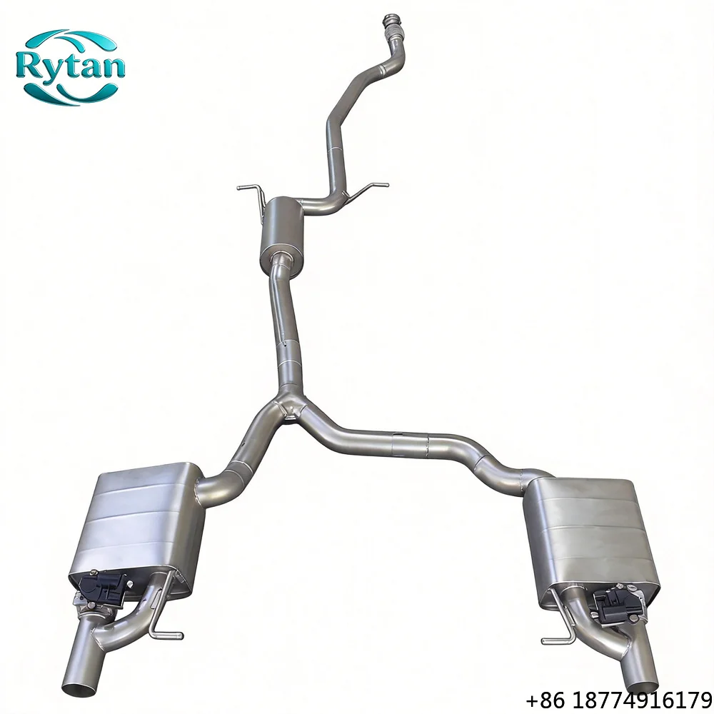 Performance Valved 304 Stainless Steel Valvetronic Exhaust Pipe System Catback for 2013 Q5
Performance Valved 304 Stainless Steel Valvetronic Exhaust Pipe System Catback for 2013 Q5