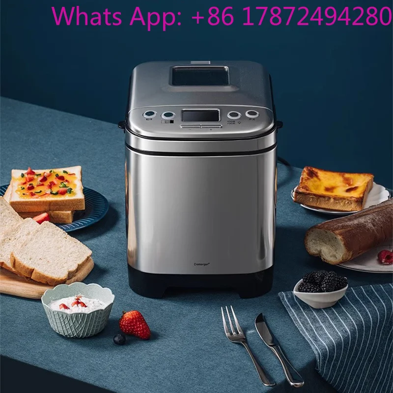 Maker Machine, Compact and Automatic, Customizable Settings 750G Fully automatic bread machine
