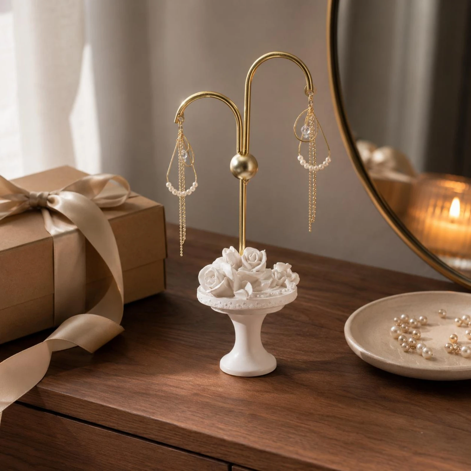 Earring Display Stand Polished Decorative Jewelry Stand Jewelry Display Organizer Stable Base Decor Item Multi-Use Storage
Earring Display Stand Polished Decorative Jewelry Stand Jewelry Display Organizer Stable Base Decor Item Multi-Use Storage