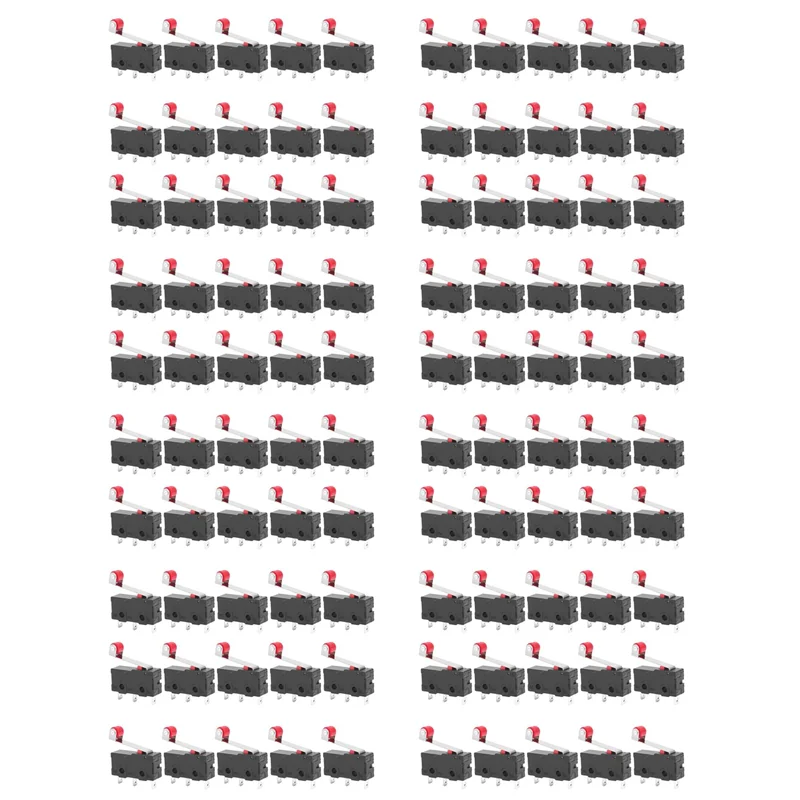 ABMH-100 Pcs Mini Micro-Limit Switch Roller Lever SPDT Snap Action LOT
ABMH-100 Pcs Mini Micro-Limit Switch Roller Lever SPDT Snap Action LOT