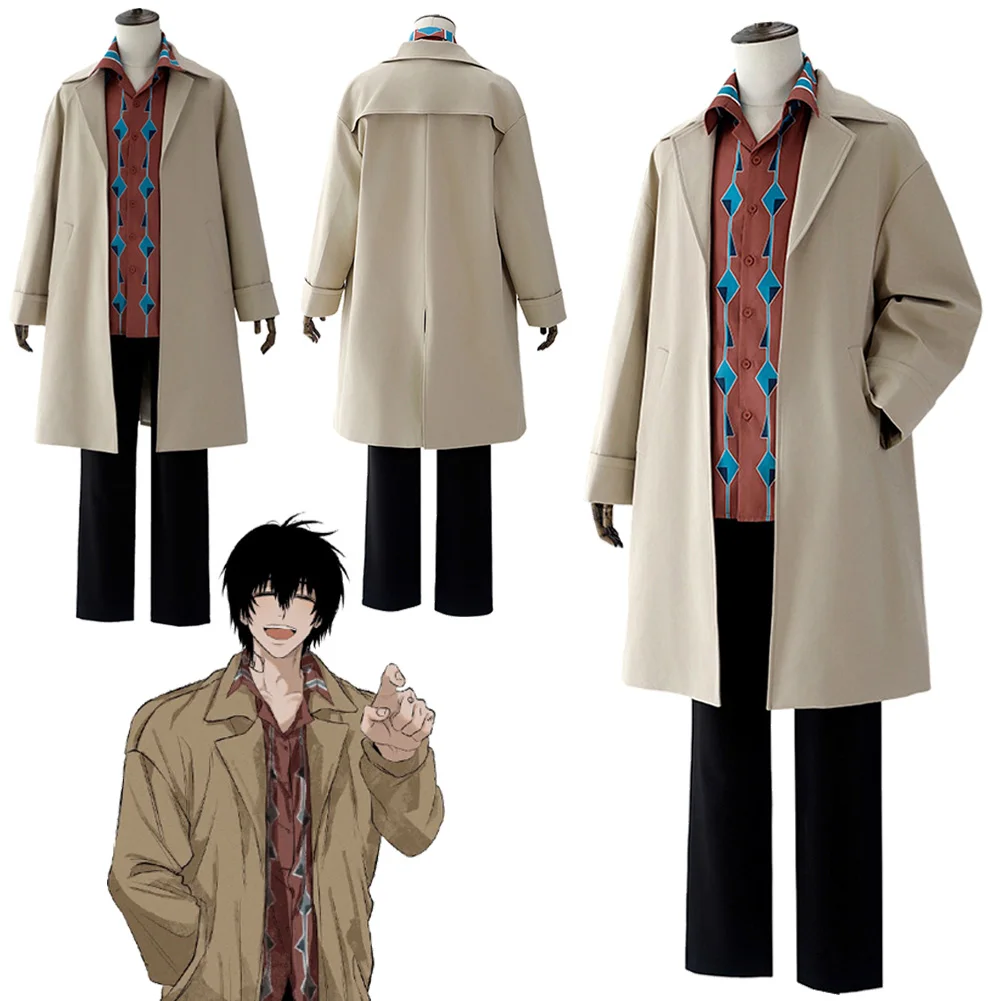 Fantasia Nagumo Yoichi Cosplay Coat Anime Days of Sakamoto Disfraz Costume Men Outfits Fantasy Halloween Carnival Party Clothes
Fantasia Nagumo Yoichi Cosplay Coat Anime Days of Sakamoto Disfraz Costume Men Outfits Fantasy Halloween Carnival Party Clothes