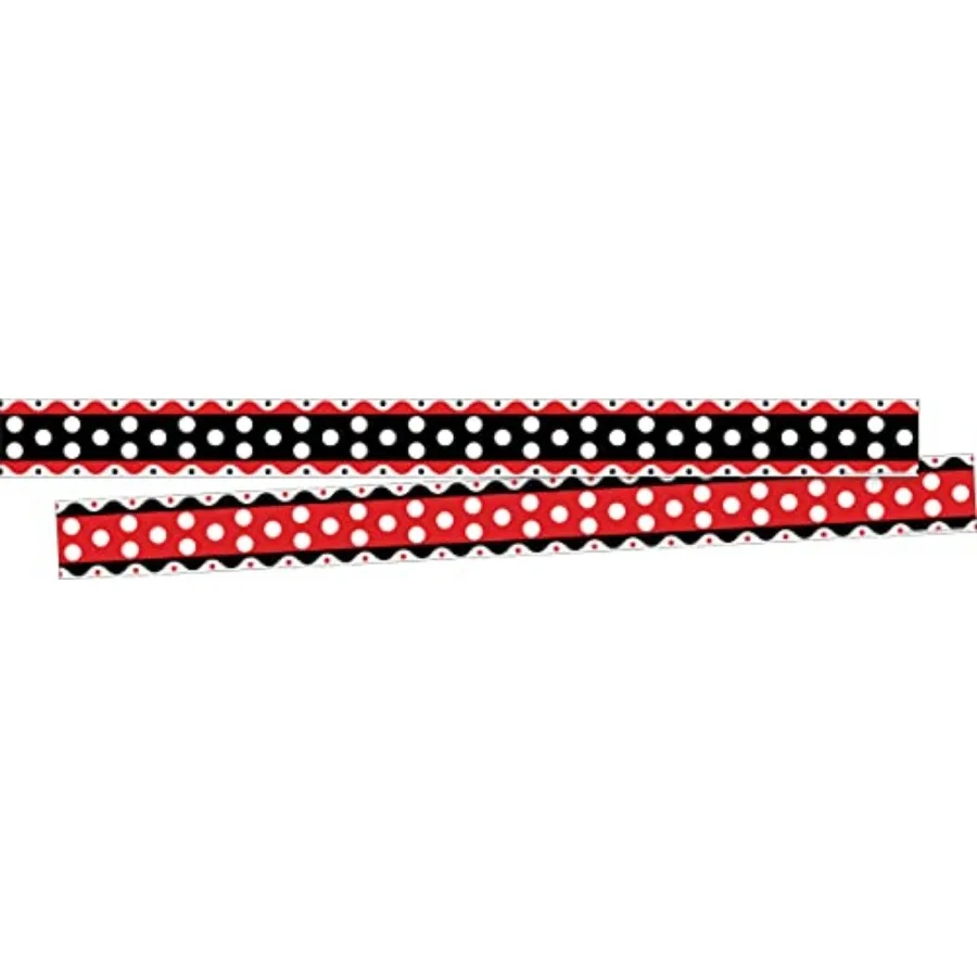 Double-Sided Border, Just Dotty, for Bulletin Boards, Reception Areas, Halls, Break Rooms, Office, School, Home Learning Decor,
Double-Sided Border, Just Dotty, for Bulletin Boards, Reception Areas, Halls, Break Rooms, Office, School, Home Learning Decor,