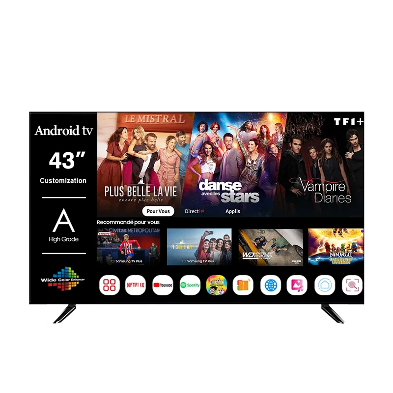 Customizable 32 43 50 60 70 75 85 Inches Normal Television LED TV 55 Inch Smart TV 65 Inch Android 4K Televisores Inteligentes
Customizable 32 43 50 60 70 75 85 Inches Normal Television LED TV 55 Inch Smart TV 65 Inch Android 4K Televisores Inteligentes