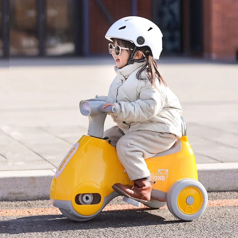 Electric Twister Ride-On Toy for Toddlers-1-3 Year Old Kids' Yo-Yo Bike Anti-Tilt Design Sliding Motorcycle Fun Electric Vehicle
Electric Twister Ride-On Toy for Toddlers-1-3 Year Old Kids' Yo-Yo Bike Anti-Tilt Design Sliding Motorcycle Fun Electric Vehicle