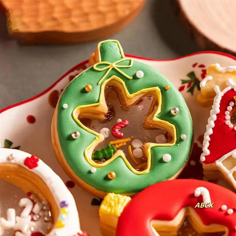 Cookie Cutters Holiday Set Snowflake Shape 6 Pieces Cookie Cutters Shapes Embossed Kitchen Baking Gadgets For Boy Girl
Cookie Cutters Holiday Set Snowflake Shape 6 Pieces Cookie Cutters Shapes Embossed Kitchen Baking Gadgets For Boy Girl