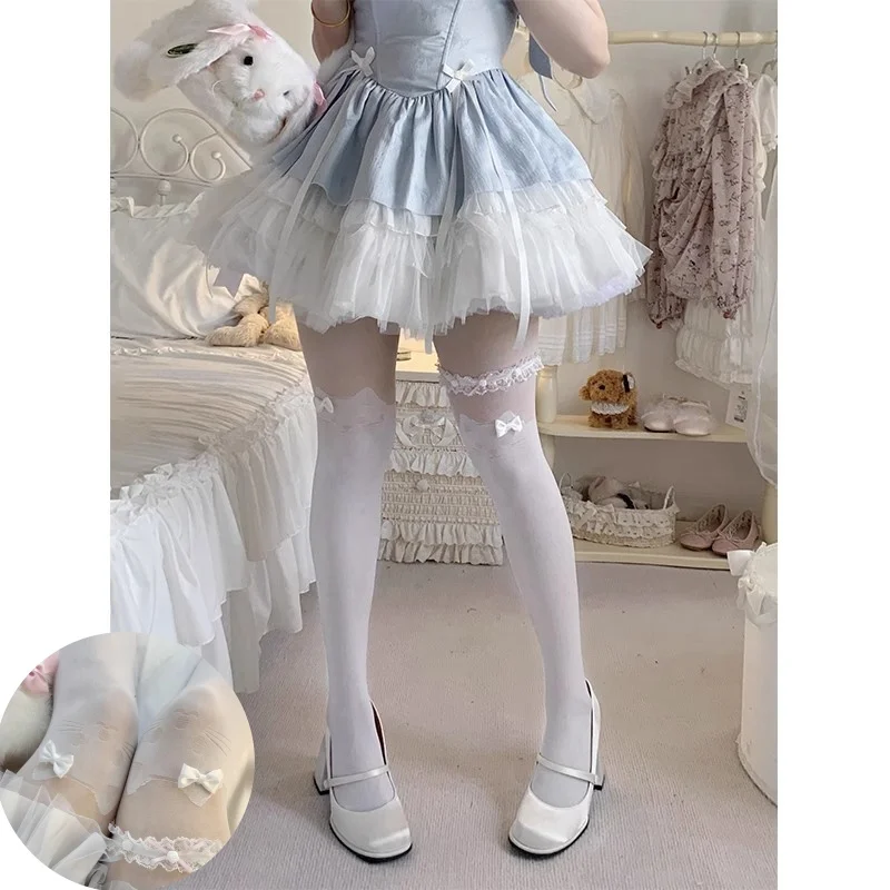 Japanese Cute Girl Cat Stockings Women Autumn &Spring Bare Leg Magic JK Socks Lolita Summer Thin Pseudo Two-Piece Tights
Japanese Cute Girl Cat Stockings Women Autumn &Spring Bare Leg Magic JK Socks Lolita Summer Thin Pseudo Two-Piece Tights