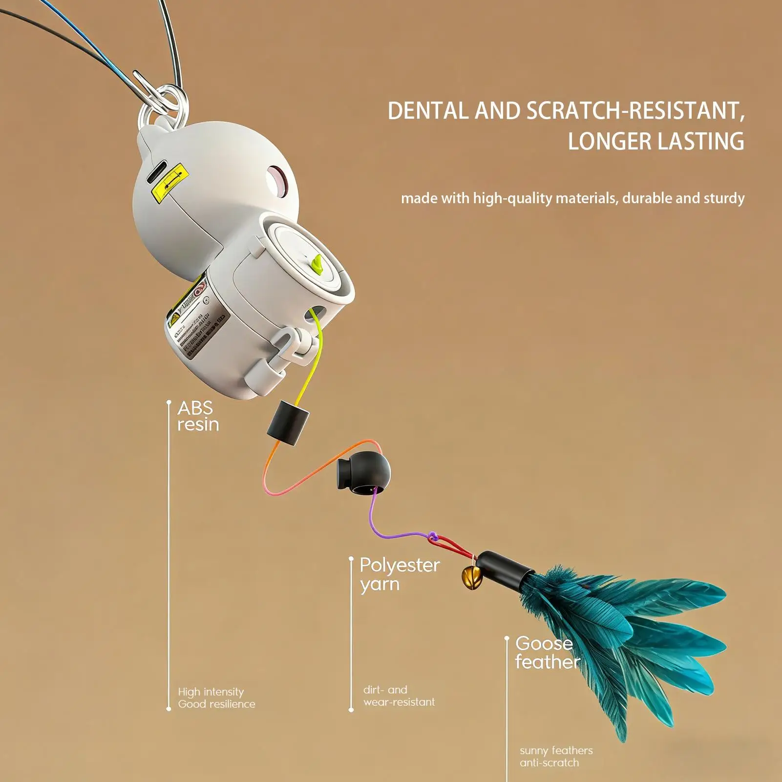 Cat Interactive Toys Motion Activated Automatic Rechargeable Smart Flying Wand Moving Cat Toy For Kittens Small Large Indoor
Cat Interactive Toys Motion Activated Automatic Rechargeable Smart Flying Wand Moving Cat Toy For Kittens Small Large Indoor