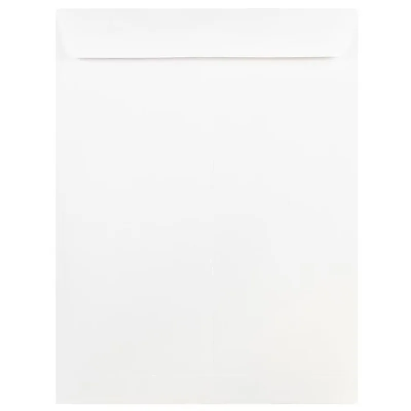 9 x 12 Open End Catalog Commercial Envelopes, White, 25 per Pack
9 x 12 Open End Catalog Commercial Envelopes, White, 25 per Pack