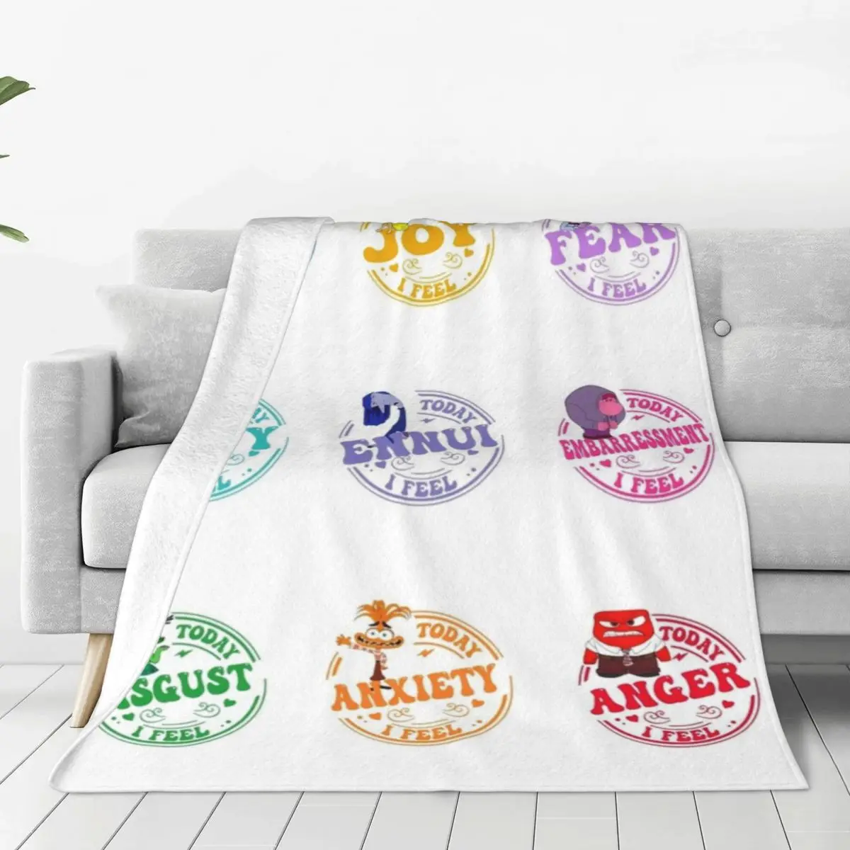 Inside Out Plush Flannel Blanket - Warm and Snuggly Fleece Throw for Couch, Bed, and Camping Adventures Any Time of Year
Inside Out Plush Flannel Blanket - Warm and Snuggly Fleece Throw for Couch, Bed, and Camping Adventures Any Time of Year