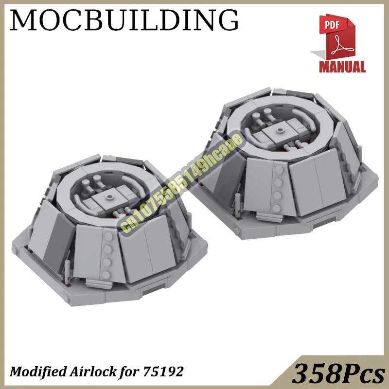 Модифицированное стыковочное кольцо с воздушным шлюзом, улучшающие кирпичи для модели MOC-75192, строительные блоки MOC, технология, строительные игрушки, подарок
Модифицированное стыковочное кольцо с воздушным шлюзом, улучшающие кирпичи для модели MOC-75192, строительные блоки MOC, технология, строительные игрушки, подарок