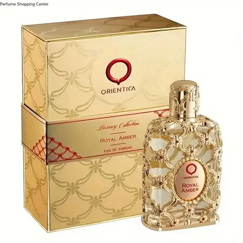 Orientica Luxury Collection Royal Amber for Unisex Eau de Parfum Spray, 5.0 Ounce Long lasting fragrance, Christmas gift
