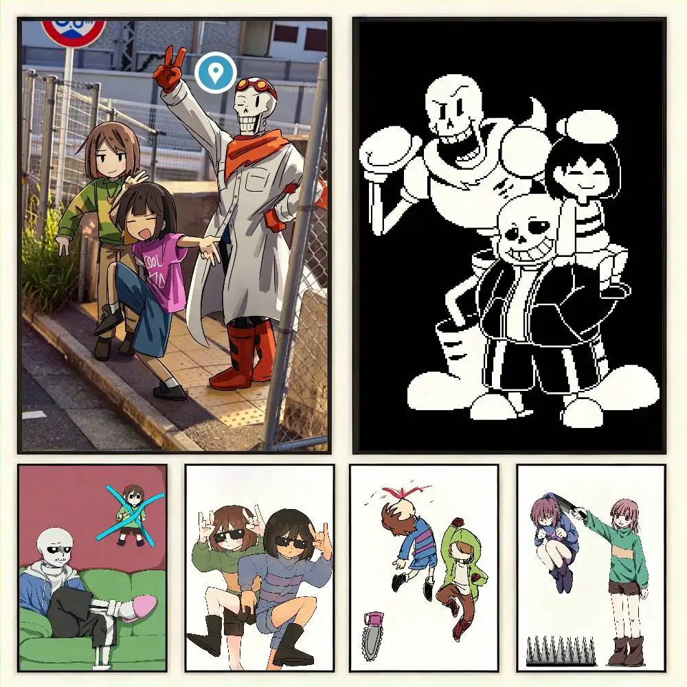 Funny Undertale Game Series Poster HD Self Adhesive Waterproof Wall Art Ideal for Home Office Dorm Gift
Funny Undertale Game Series Poster HD Self Adhesive Waterproof Wall Art Ideal for Home Office Dorm Gift