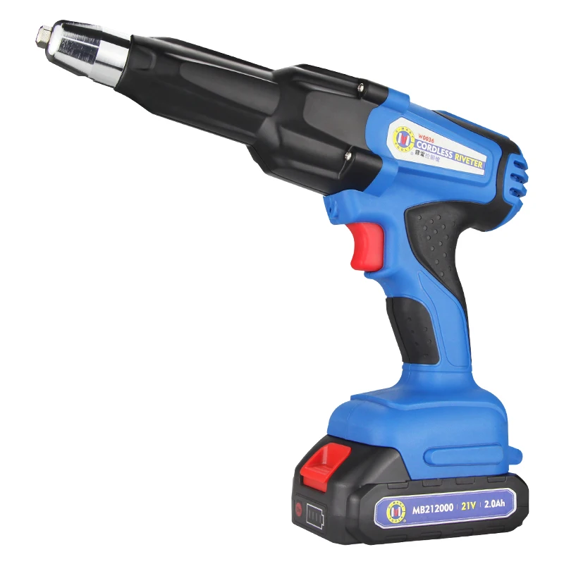 Electric rivet gun Automatic rivet gun Stainless steel draw core Lithium electric rivet Charging single-handed nail gun
Electric rivet gun Automatic rivet gun Stainless steel draw core Lithium electric rivet Charging single-handed nail gun