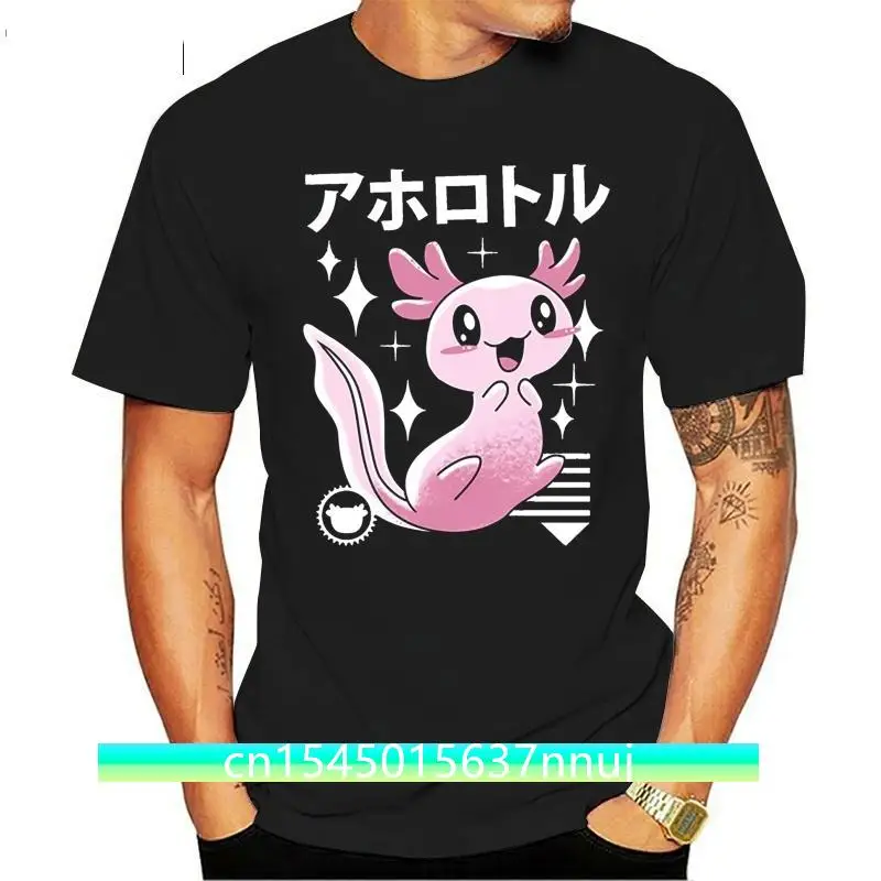 Men's Kawaii Axolotl t shirt Customize cotton Crew Neck Pattern Interesting Humor Spring Autumn Natural shirt
Men's Kawaii Axolotl t shirt Customize cotton Crew Neck Pattern Interesting Humor Spring Autumn Natural shirt