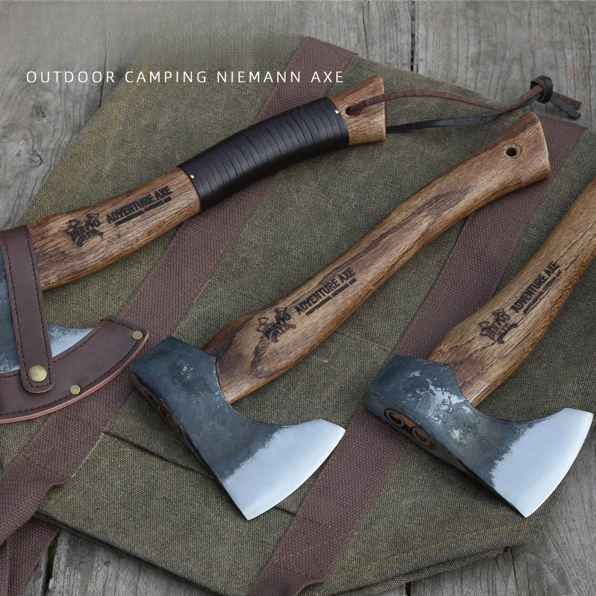 High Carbon Steel Forged Wooden Handle Axe Portable Outdoor Hiking Camping Survival Axe Household Chopping Wood Hand Tool
High Carbon Steel Forged Wooden Handle Axe Portable Outdoor Hiking Camping Survival Axe Household Chopping Wood Hand Tool