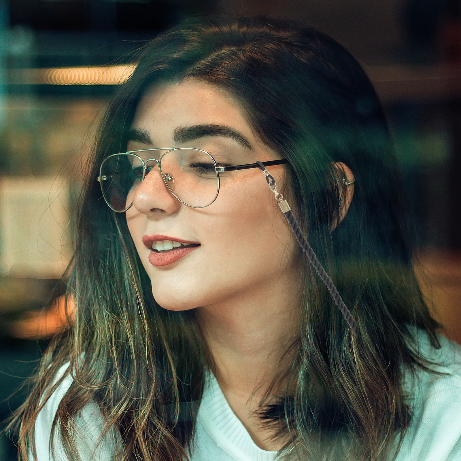 Versatile Eyeglasses Chain Neck Lanyard for Men Women Kids Lightweight Comfortable Glasses Strap Sunglasses Retainer Anti-Slip
Versatile Eyeglasses Chain Neck Lanyard for Men Women Kids Lightweight Comfortable Glasses Strap Sunglasses Retainer Anti-Slip