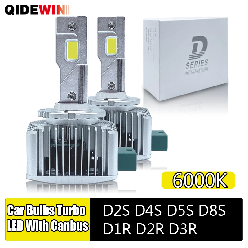 D1S LED Headlights HID D3S D2S D4S D1R D3R Double copper Tube LED 20000LM Two-sided CSP Chip 4300K 6000K 8000K Plug&Play
D1S LED Headlights HID D3S D2S D4S D1R D3R Double copper Tube LED 20000LM Two-sided CSP Chip 4300K 6000K 8000K Plug&Play