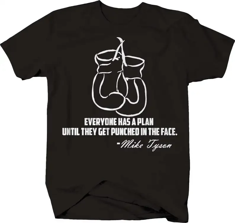 Tyson Boxing Gloves Quote Punched In The Face T-Shirt 100% Cotton O-Neck Summer Short Sleeve Casual Mens T-shirt Size S-3XL
Tyson Boxing Gloves Quote Punched In The Face T-Shirt 100% Cotton O-Neck Summer Short Sleeve Casual Mens T-shirt Size S-3XL