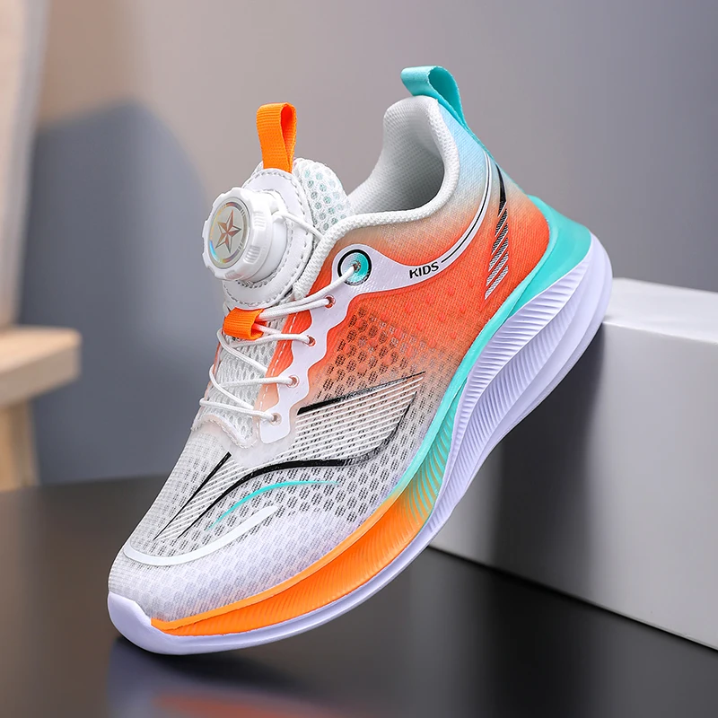 HKDQ Summer Children's Sports Shoes Breathable Mesh Sneakers For Boys Girls Lightweight Soft Fashion Knob Designer Running Shoes
HKDQ Summer Children's Sports Shoes Breathable Mesh Sneakers For Boys Girls Lightweight Soft Fashion Knob Designer Running Shoes