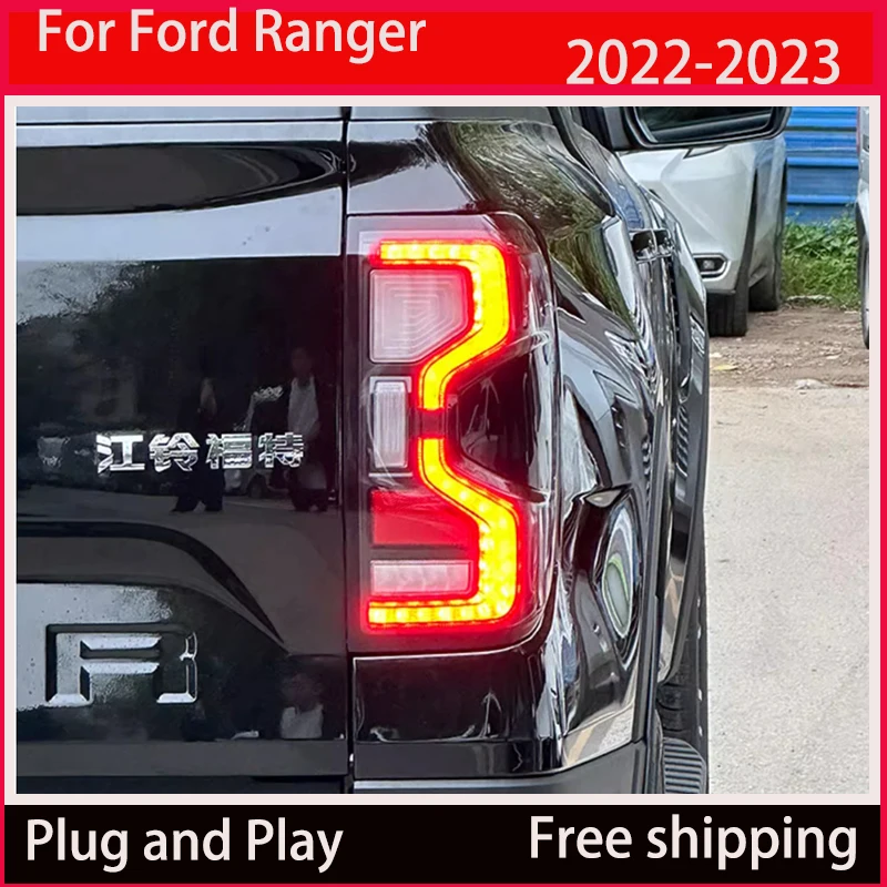 Car LED Taillight For Ford Ranger T9 XLT Sport 2022 2023 2024 Auto Rear Running Lamp Brake Reverse Turn Signal Car Tail Light
Car LED Taillight For Ford Ranger T9 XLT Sport 2022 2023 2024 Auto Rear Running Lamp Brake Reverse Turn Signal Car Tail Light