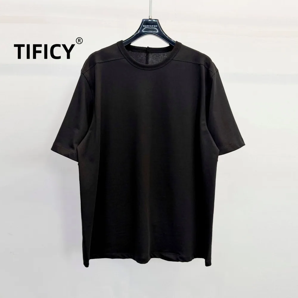 High Street Tees RO Simple Style Short Sleeved T-shirt Men's Loose and Slimming Feel Basic Black and White Solid Color
High Street Tees RO Simple Style Short Sleeved T-shirt Men's Loose and Slimming Feel Basic Black and White Solid Color
