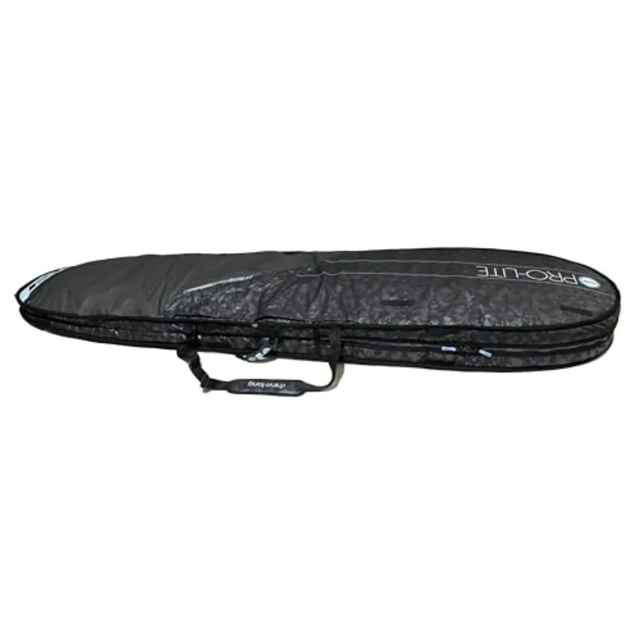 Rhino Surfboard Travel Bag for Single or Double Longboard Transport Durable Polyester, Black Waterproof, Padded Protection, Whe
Rhino Surfboard Travel Bag for Single or Double Longboard Transport Durable Polyester, Black Waterproof, Padded Protection, Whe