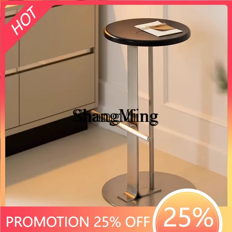 SM роскошный барный стул, бытовой высокий барный стул из цельного дерева, современный простой высокий табурет из цельного дерева, металлический барный стул
SM роскошный барный стул, бытовой высокий барный стул из цельного дерева, современный простой высокий табурет из цельного дерева, металлический барный стул