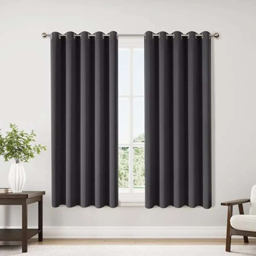 out Curtains 70 Inch Wide for Bedroom - 2 Panels Set Extra Wide Grommet Thermal Insulated Room ening Curtains for Living Room 7
out Curtains 70 Inch Wide for Bedroom - 2 Panels Set Extra Wide Grommet Thermal Insulated Room ening Curtains for Living Room 7