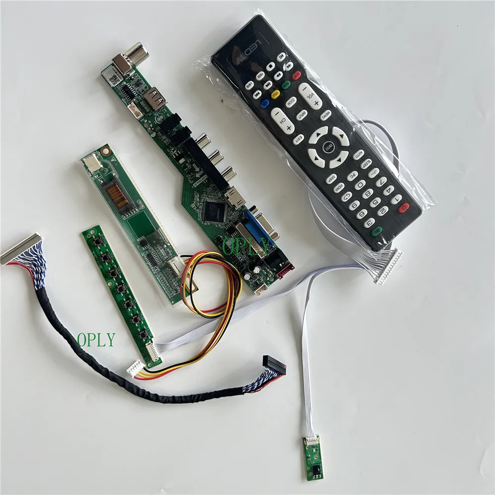 TV Controller board for LTN141XA LTN141XA-L01 14.1" 1024X768 VGA USB HDMI-compatible LCD panel AV screen RF DIY monitor 14 inch
TV Controller board for LTN141XA LTN141XA-L01 14.1" 1024X768 VGA USB HDMI-compatible LCD panel AV screen RF DIY monitor 14 inch