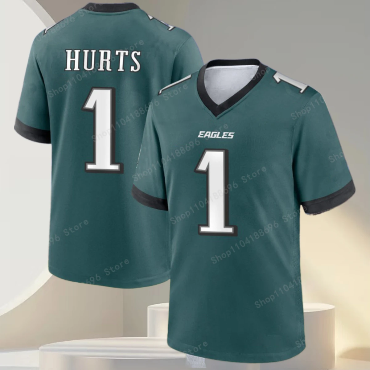 Мужская форма для регби 2025 года, Philadelphia Eagles, игровой трикотаж на заказ, удобная дышащая футболка, впитывающая пот, полуночная зеленая
Мужская форма для регби 2025 года, Philadelphia Eagles, игровой трикотаж на заказ, удобная дышащая футболка, впитывающая пот, полуночная зеленая