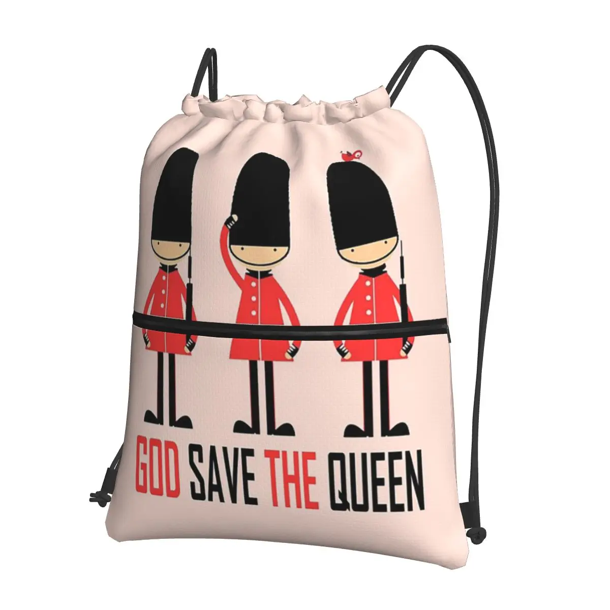 London Queen Guard United Kingdom Soldier Retro British Souvenir UK Backpacks Portable Drawstring Bags Sports Bag Book Bags
London Queen Guard United Kingdom Soldier Retro British Souvenir UK Backpacks Portable Drawstring Bags Sports Bag Book Bags