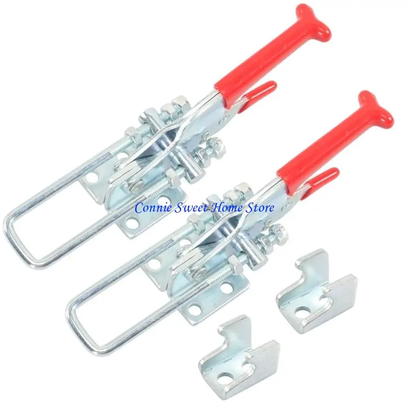 LXAF 2 шт. высокопрочные тумблерные зажимы, быстроразъемные рычаги, защелки, прочная конструкция из углеродистой стали для
LXAF 2 шт. высокопрочные тумблерные зажимы, быстроразъемные рычаги, защелки, прочная конструкция из углеродистой стали для