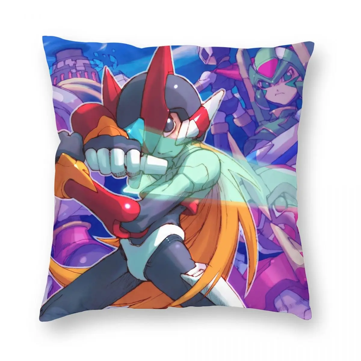 Megaman Video Game Mega Man Square Pillowcase Pillow Cover Polyester Cushion Decor Comfort Throw Pillow for Home Bedroom
Megaman Video Game Mega Man Square Pillowcase Pillow Cover Polyester Cushion Decor Comfort Throw Pillow for Home Bedroom