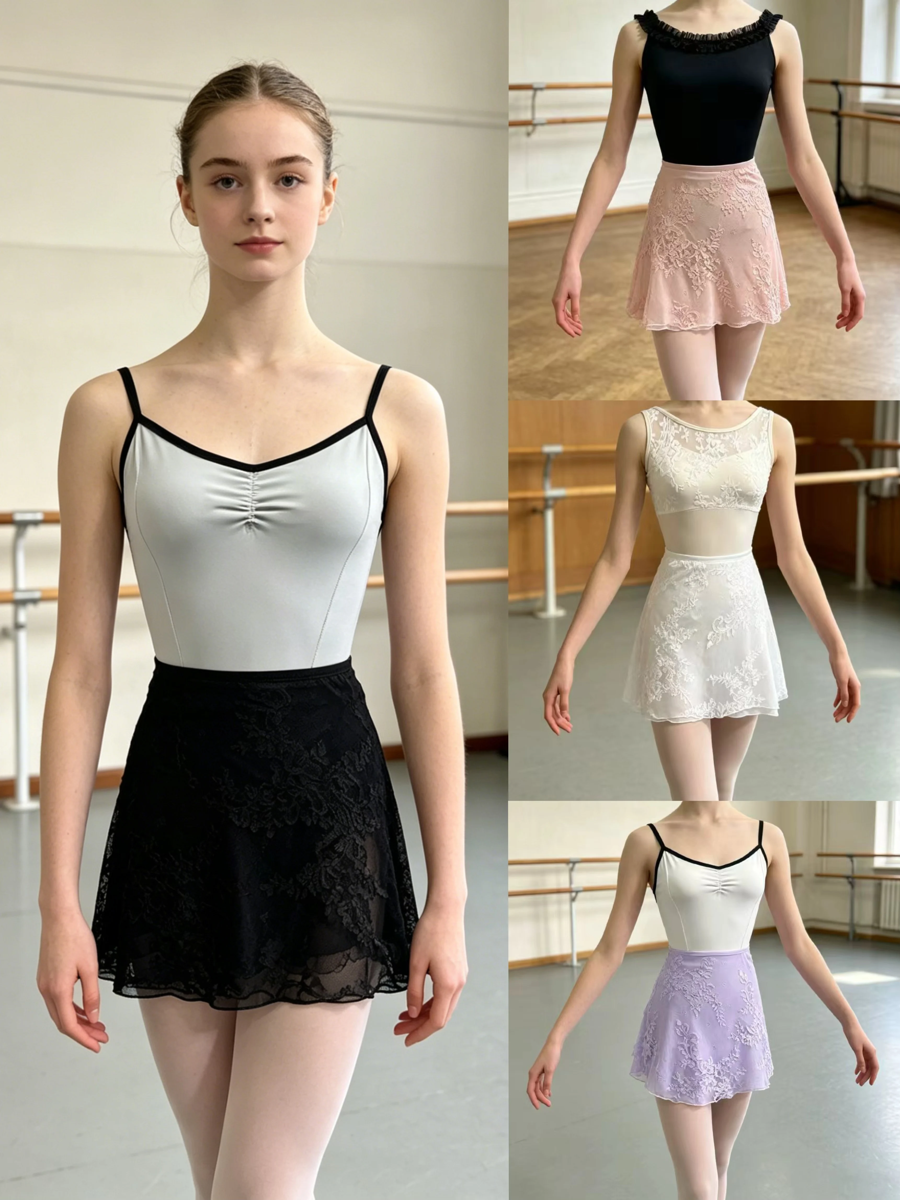 Women Ballet Small Apron Tutu Girls Elegant Lace Style Practice Leotard Skirt Adult High Quality Ballet Dancing Dress
Women Ballet Small Apron Tutu Girls Elegant Lace Style Practice Leotard Skirt Adult High Quality Ballet Dancing Dress