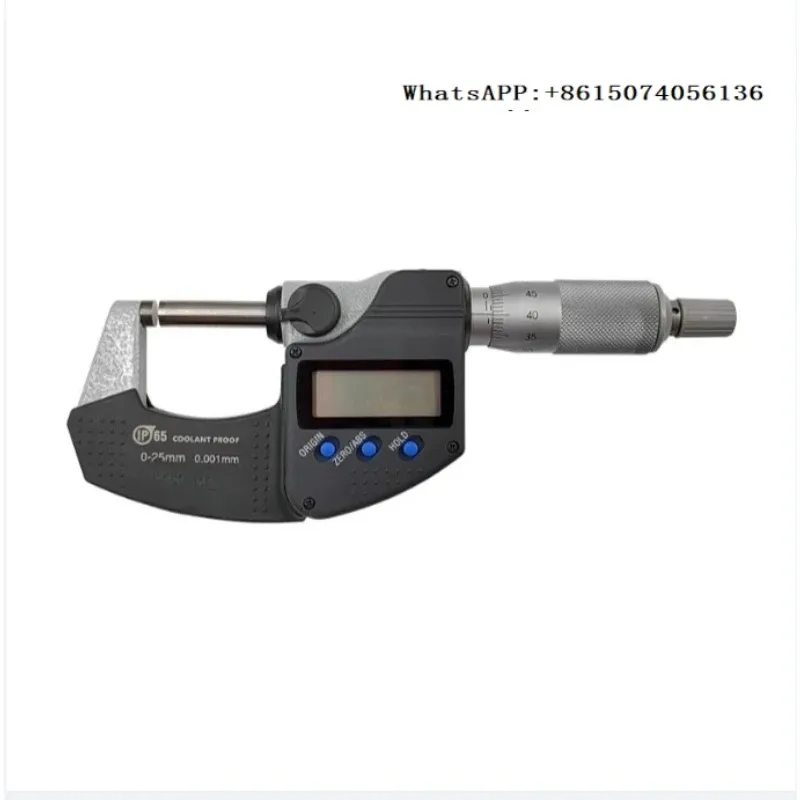Japanese digital outer diameter micrometer 0.001 electronic spiral micrometer with micrometer caliper 0-25mm
Japanese digital outer diameter micrometer 0.001 electronic spiral micrometer with micrometer caliper 0-25mm