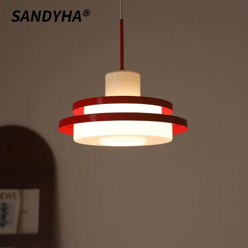 American Retro Industrial Restaurant Double-layer Glass Pendant Lights Modern Bar Coffee Shop Living Room Led Decor Chandelier
American Retro Industrial Restaurant Double-layer Glass Pendant Lights Modern Bar Coffee Shop Living Room Led Decor Chandelier