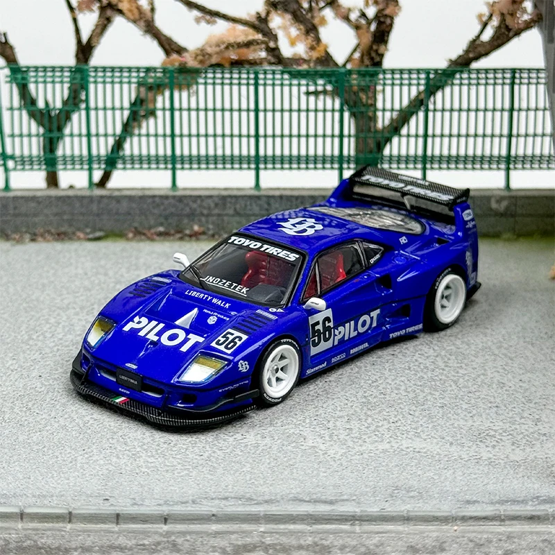 Модель спортивного автомобиля LBWK F40 из сплава, игрушечный салон в Токио, спортивный автомобиль, демонстрационная модель, подарок для детей, украшение для сцены, 1:64
Модель спортивного автомобиля LBWK F40 из сплава, игрушечный салон в Токио, спортивный автомобиль, демонстрационная модель, подарок для детей, украшение для сцены, 1:64