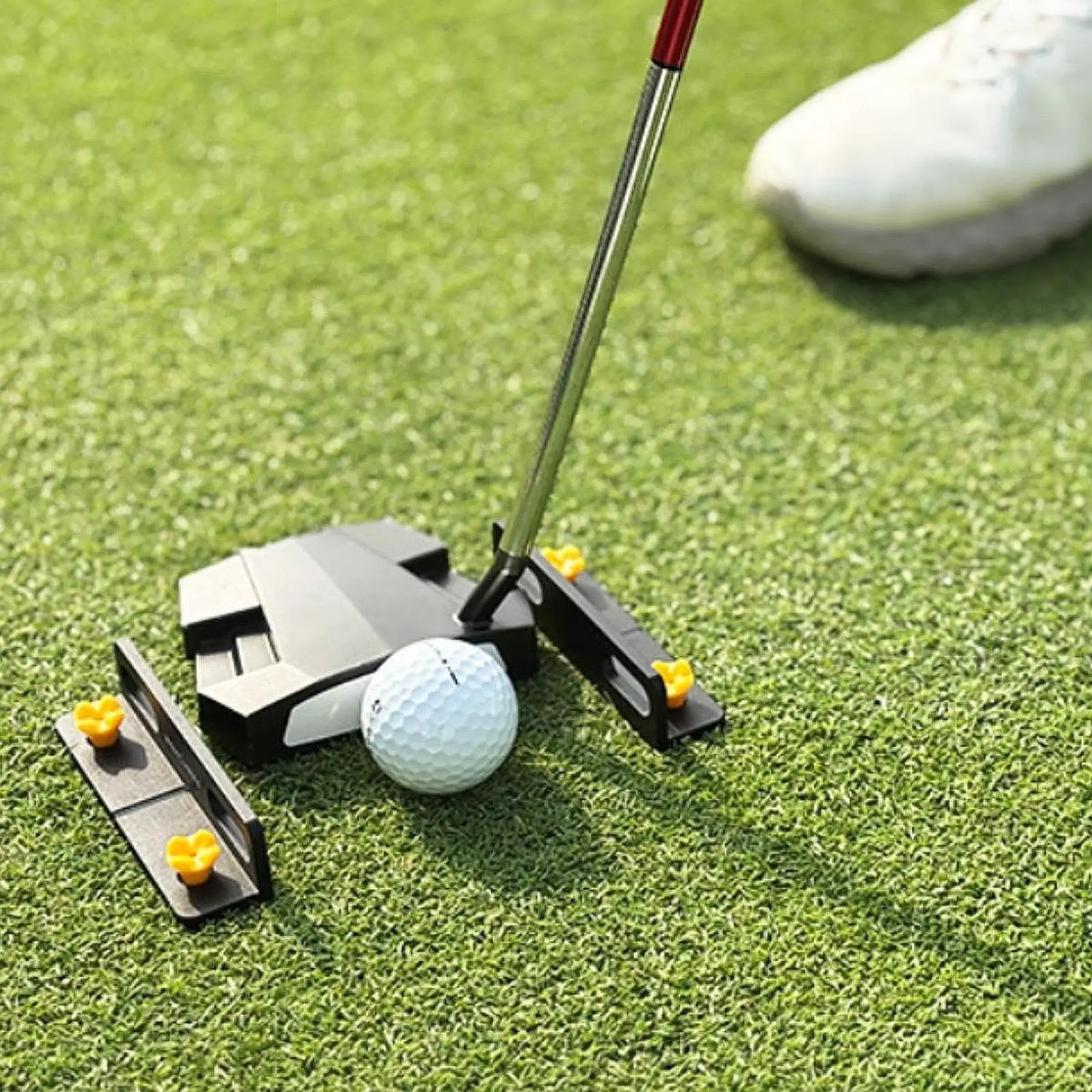 Golf Putting Aid Training Equipment Improve Skills Putter Goal Device Putting String with Pegs Golfer Gift Tools Practice Set
Golf Putting Aid Training Equipment Improve Skills Putter Goal Device Putting String with Pegs Golfer Gift Tools Practice Set