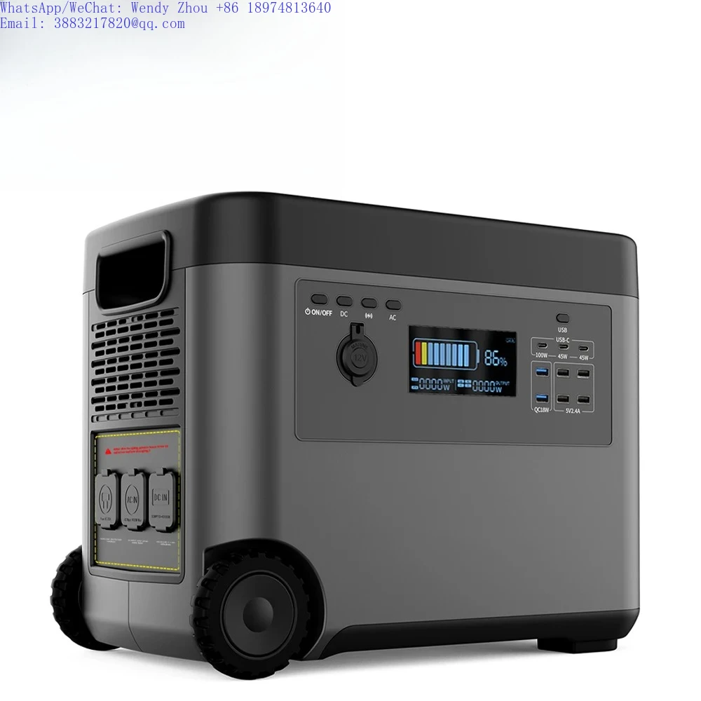 Немецкий запас, солнечная беспроводная зарядка, уличный генератор для кемпинга, резервный генератор «все в одном», 2500 Вт, 3000 Вт, 5000 Вт, портативная электростанция
Немецкий запас, солнечная беспроводная зарядка, уличный генератор для кемпинга, резервный генератор «все в одном», 2500 Вт, 3000 Вт, 5000 Вт, портативная электростанция