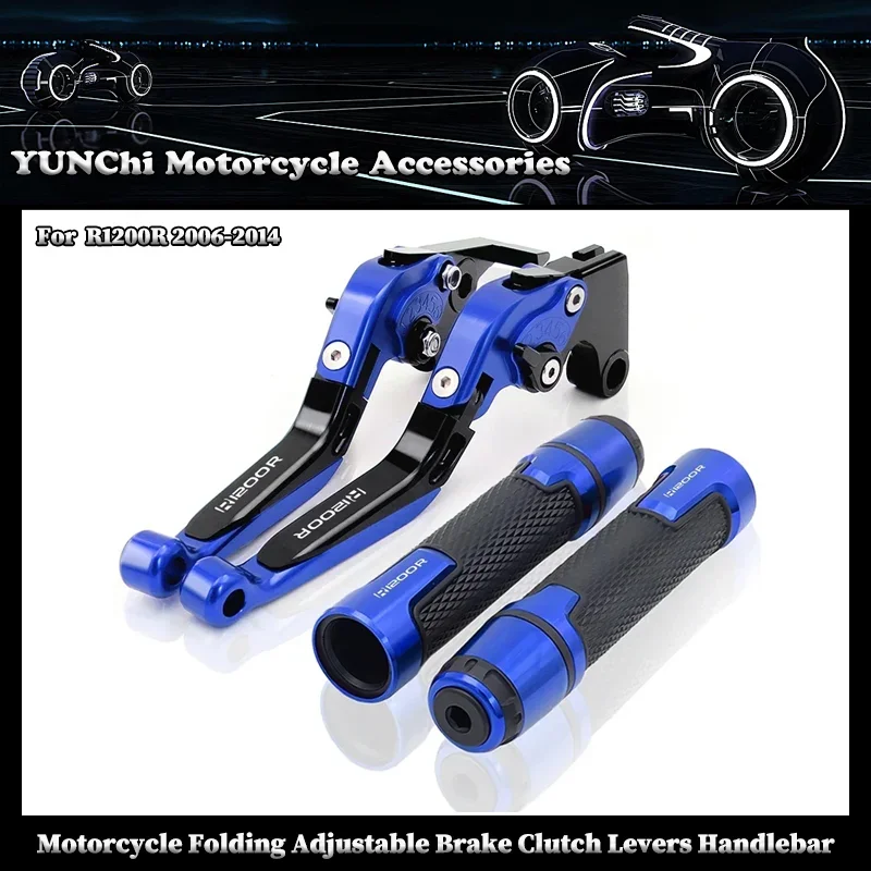 Motorcycle Brake Clutch Levers Handle Handlebar Grips Ends For BMW R1200R 2006-2014
Motorcycle Brake Clutch Levers Handle Handlebar Grips Ends For BMW R1200R 2006-2014