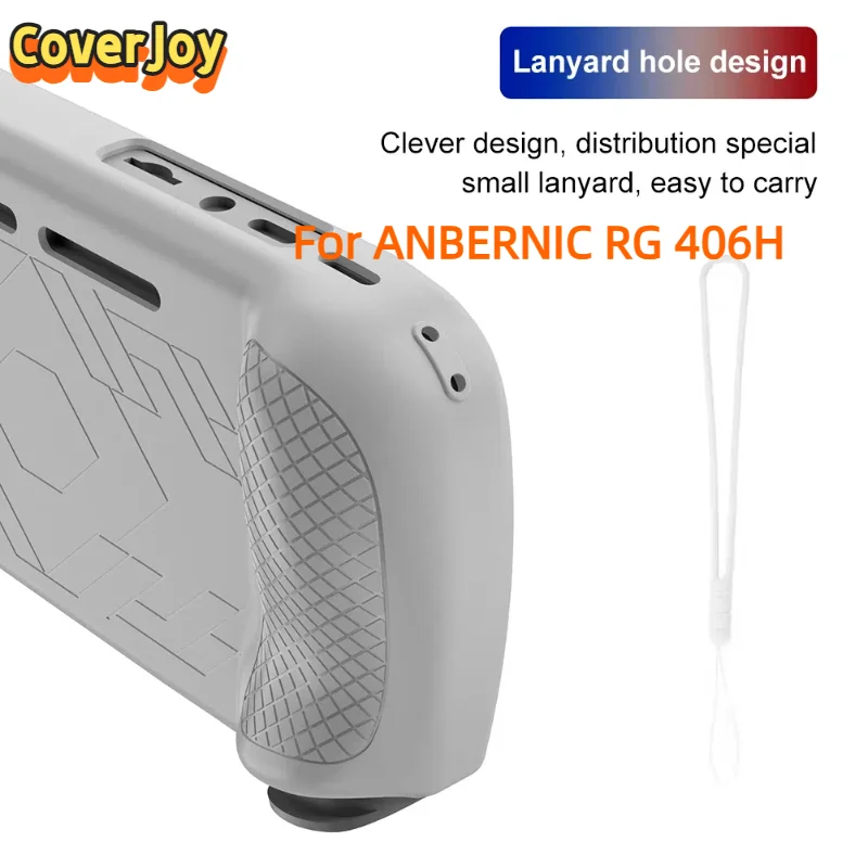 CoverJoy Silicone Case for ANBERNIC RG406H Shockproof Protective Cover Soft Shell Game Console Accessories
CoverJoy Silicone Case for ANBERNIC RG406H Shockproof Protective Cover Soft Shell Game Console Accessories